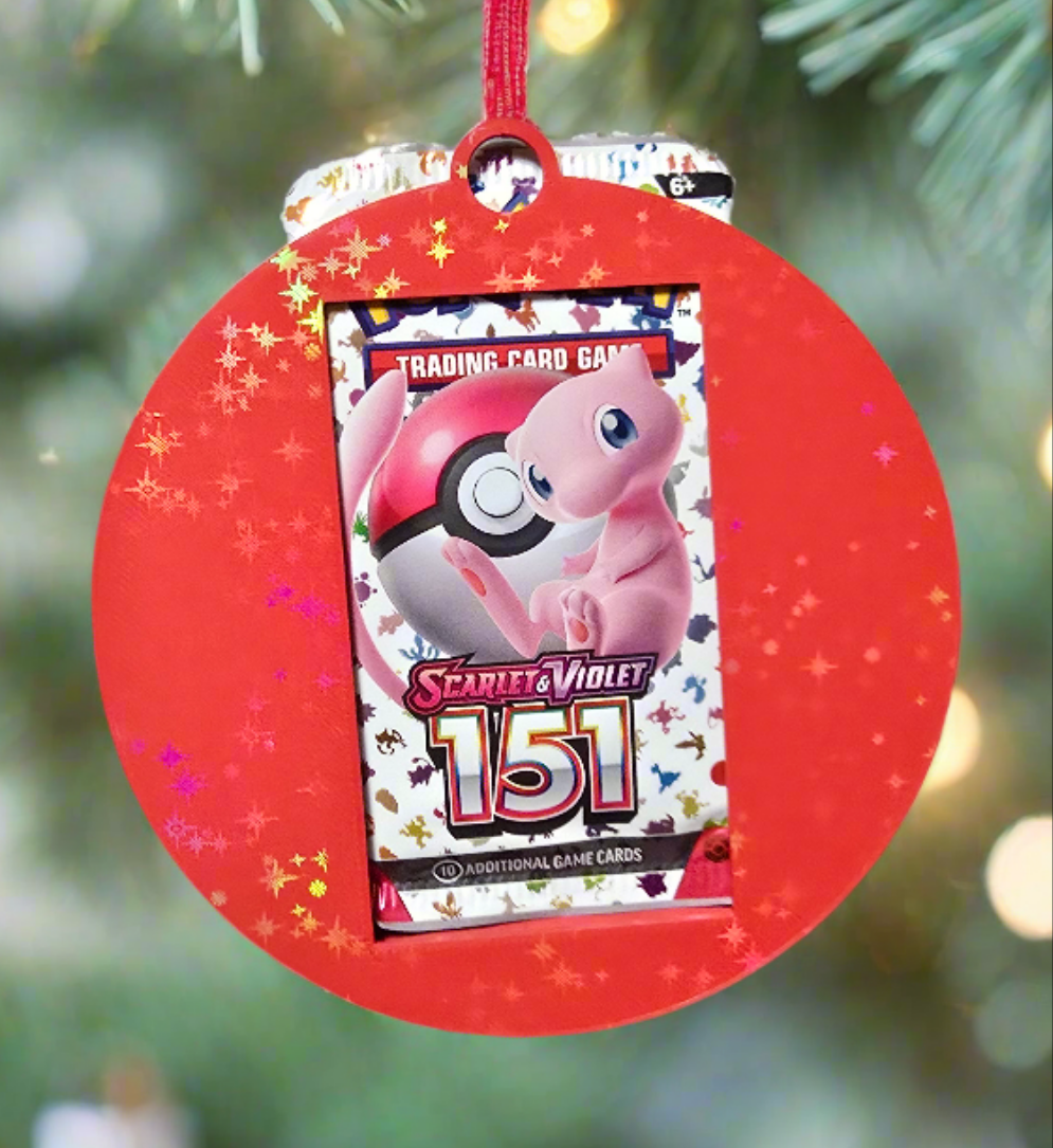 Trading Card Pack Ornament