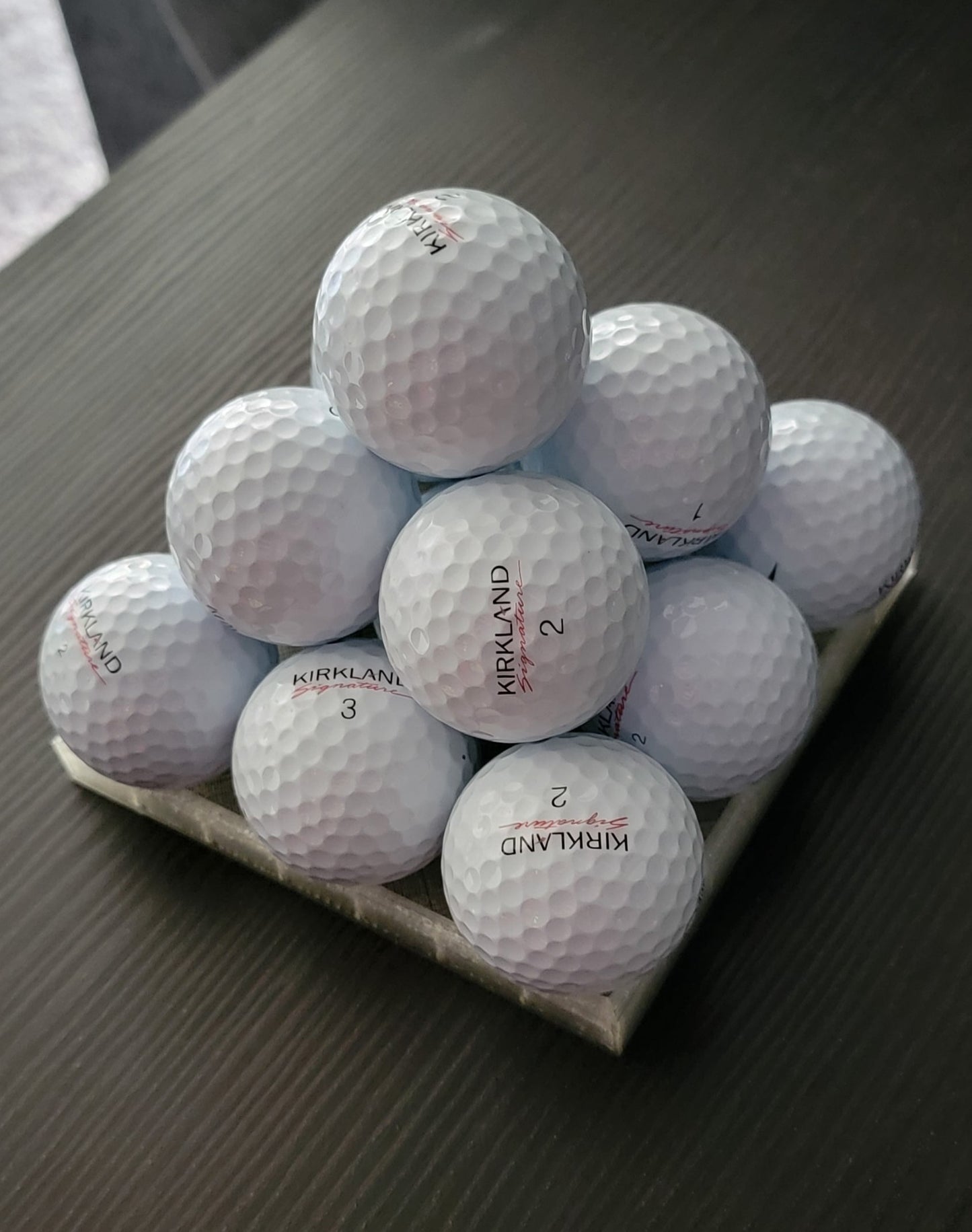 Golf Ball Pyramid Stand